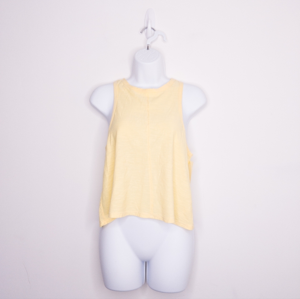 Nordstrom Alternative Women's Tank Top Size Extra Small Yellow Shirt